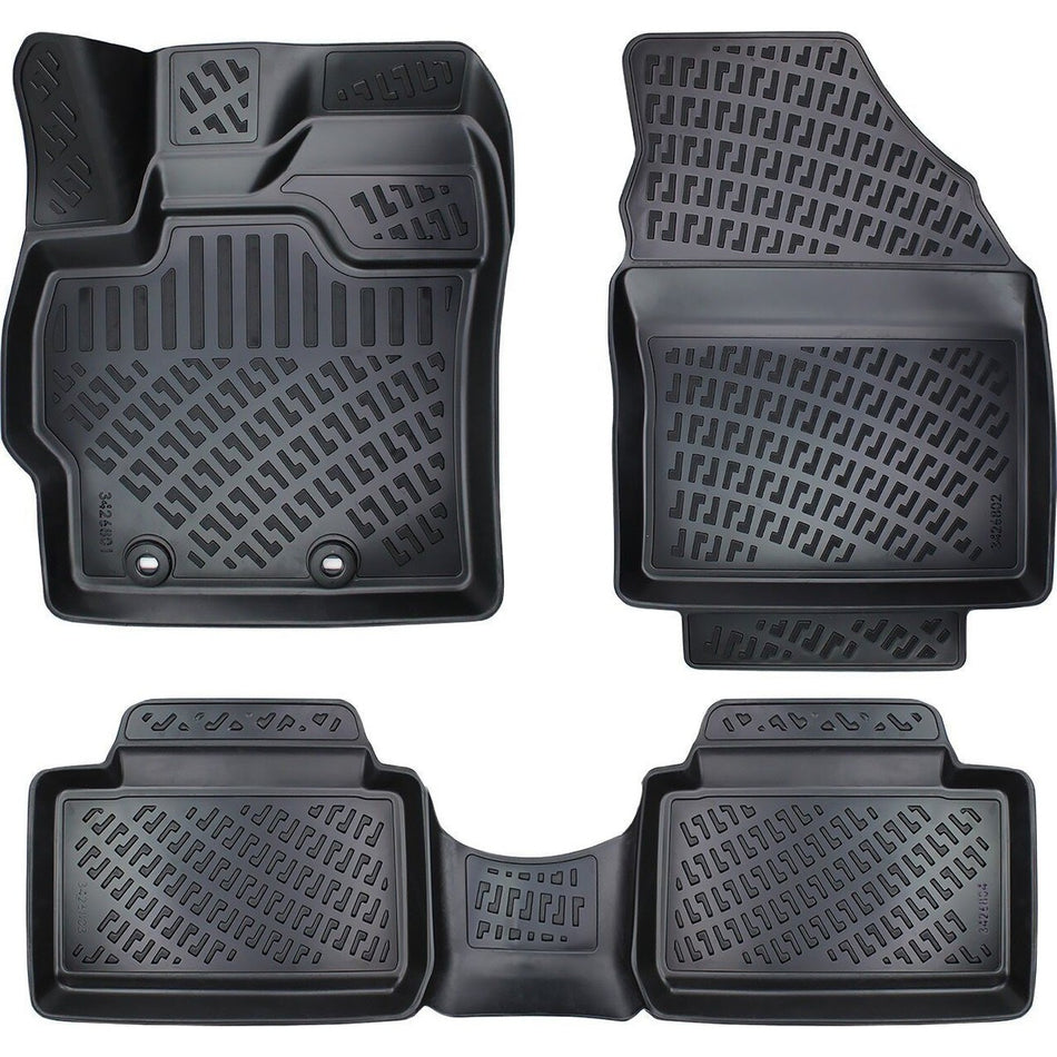 Toyota Yaris Cross 3D Araca Özel Havuzlu Paspas Bmy