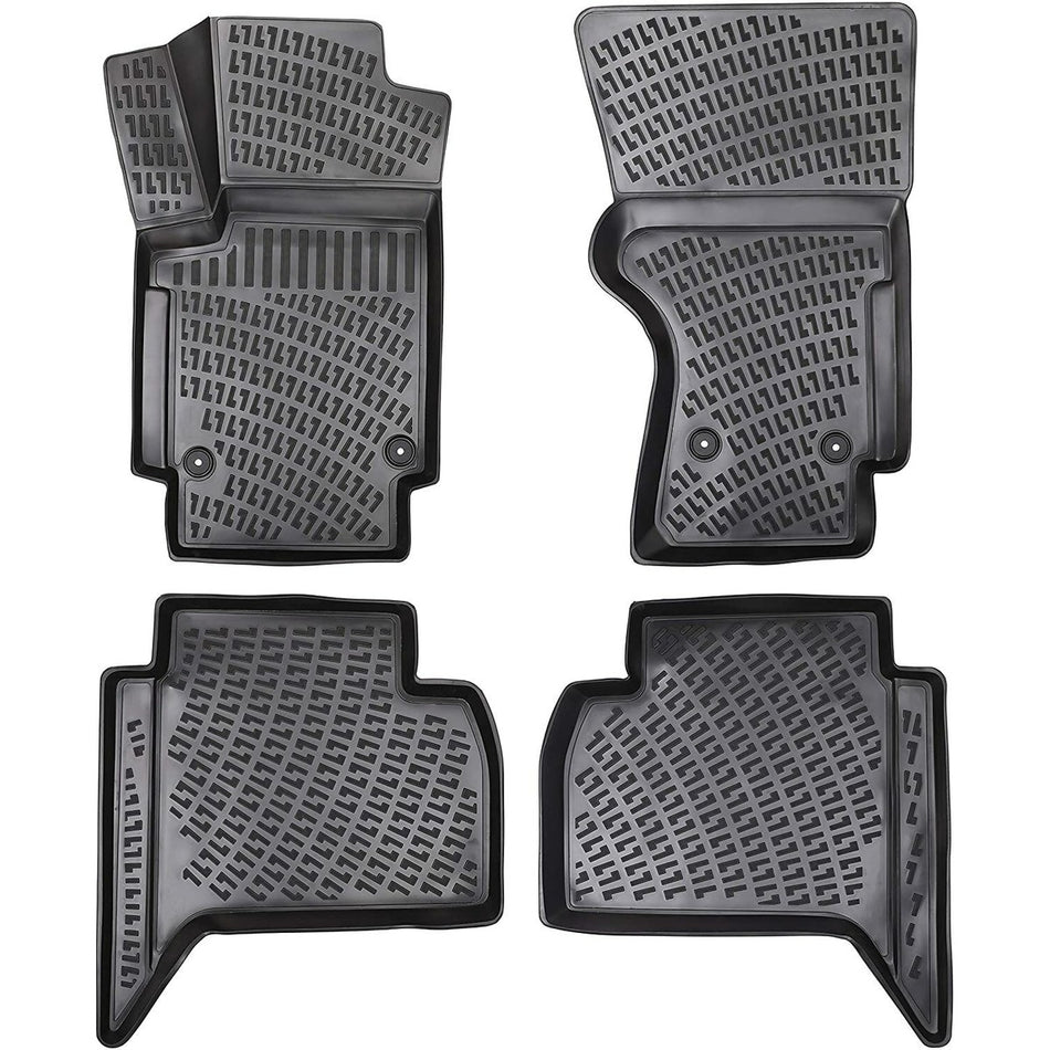 Volkswagen Amarok 2010-2022 3D Araca Özel Havuzlu Paspas Bmy