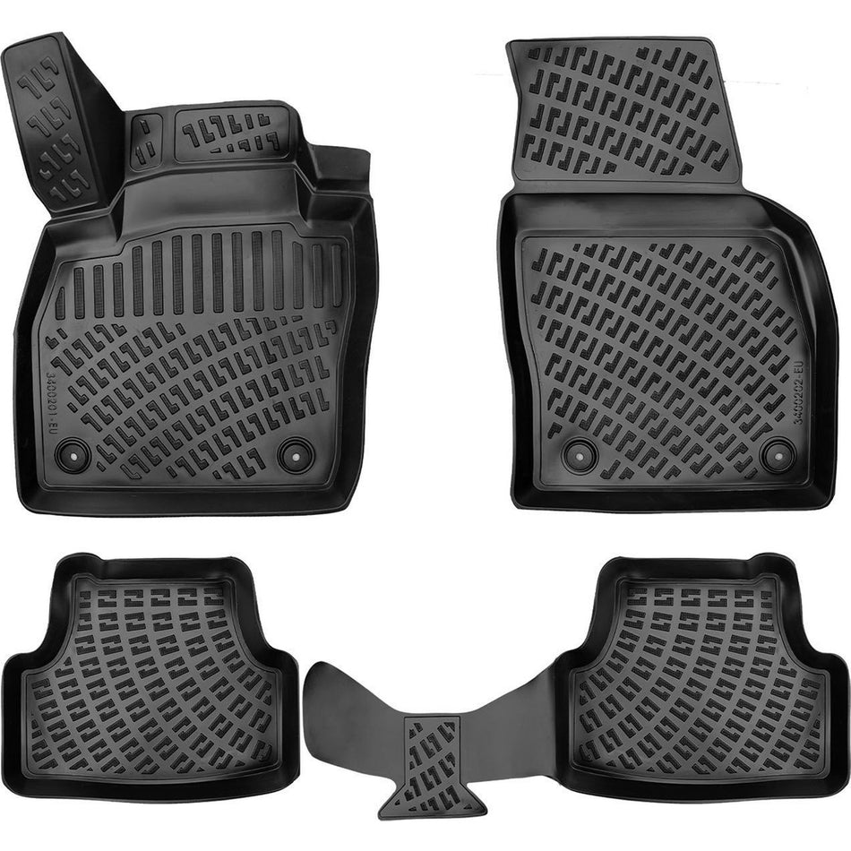 Volkswagen Polo 2017-2022 3D Araca Özel Havuzlu Paspas Bmy