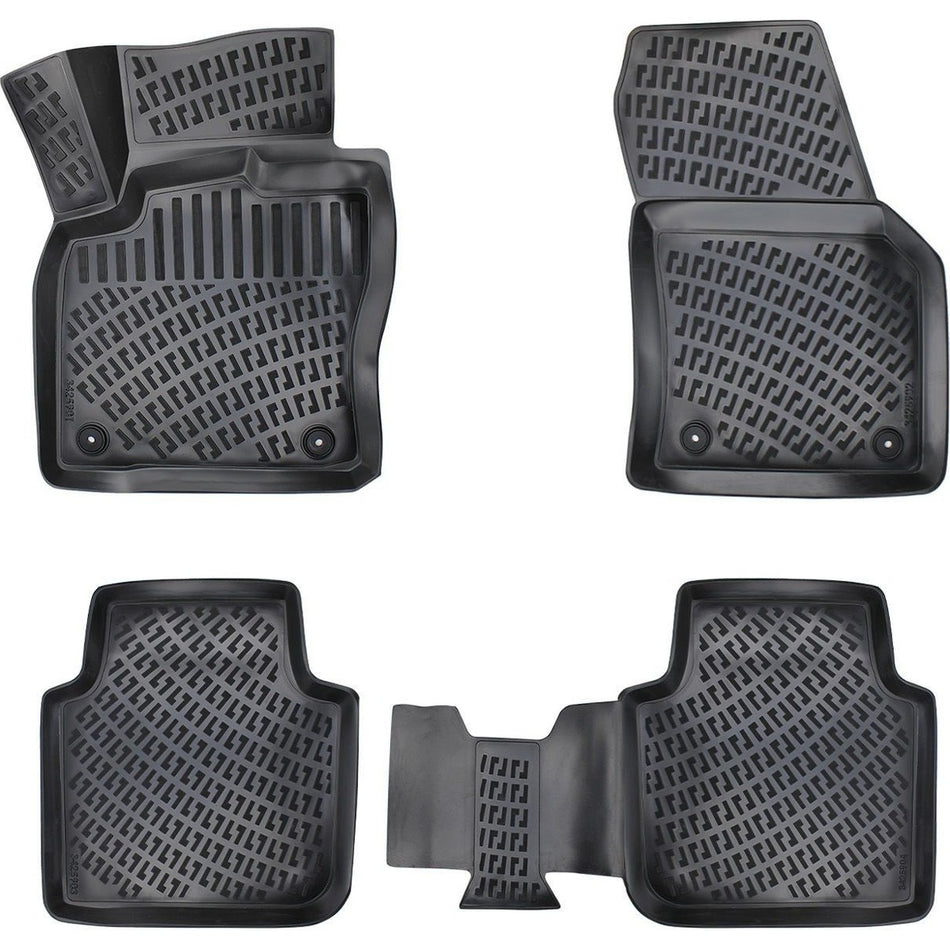 Volkswagen Tiguan 2016-2023 | Tiguan Allspace 3D Araca Özel Havuzlu Paspas Bmy