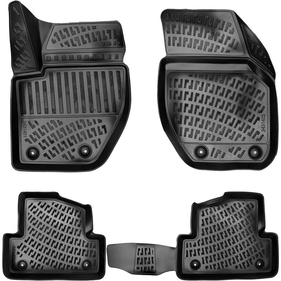 Volvo V40 2012-2019 3D Araca Özel Havuzlu Paspas Bmy