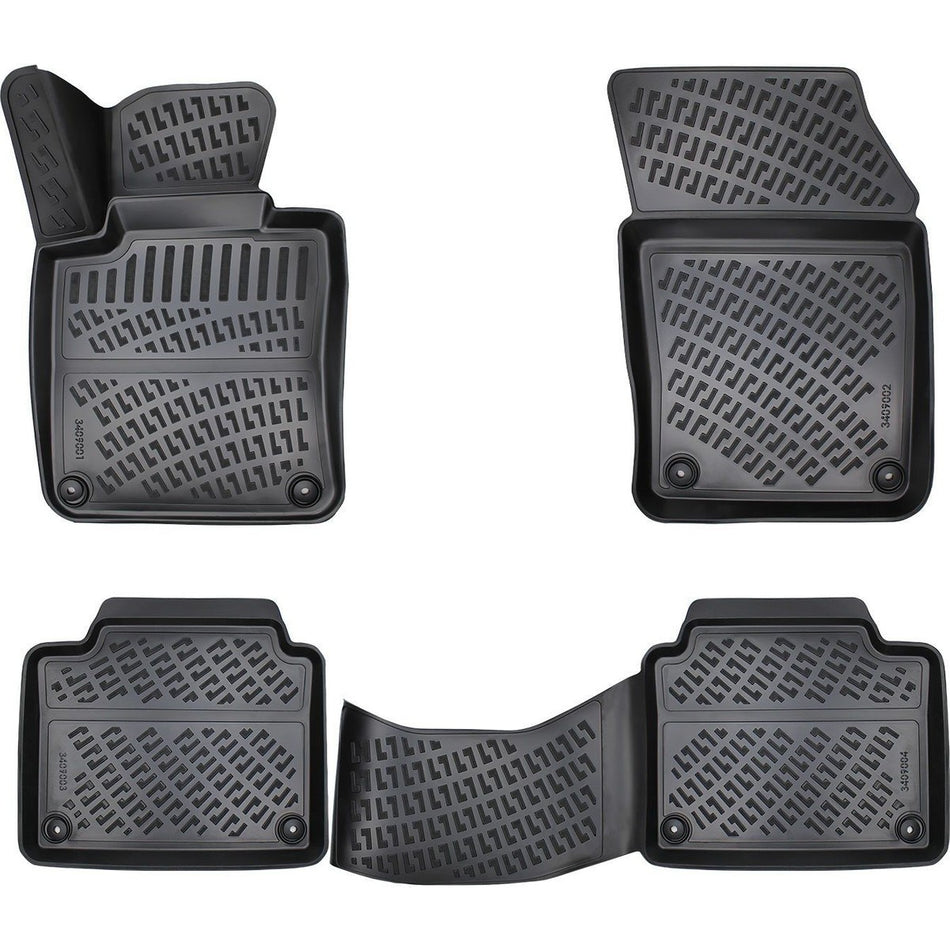 Volvo V90 2016 Sonrası 3D Araca Özel Havuzlu Paspas Bmy