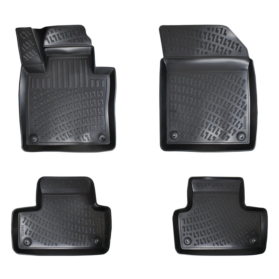 Volvo Xc-60 T8 Plug In Hybrid 2022 Sonrası 3D Araca Özel Havuzlu Paspas Bmy