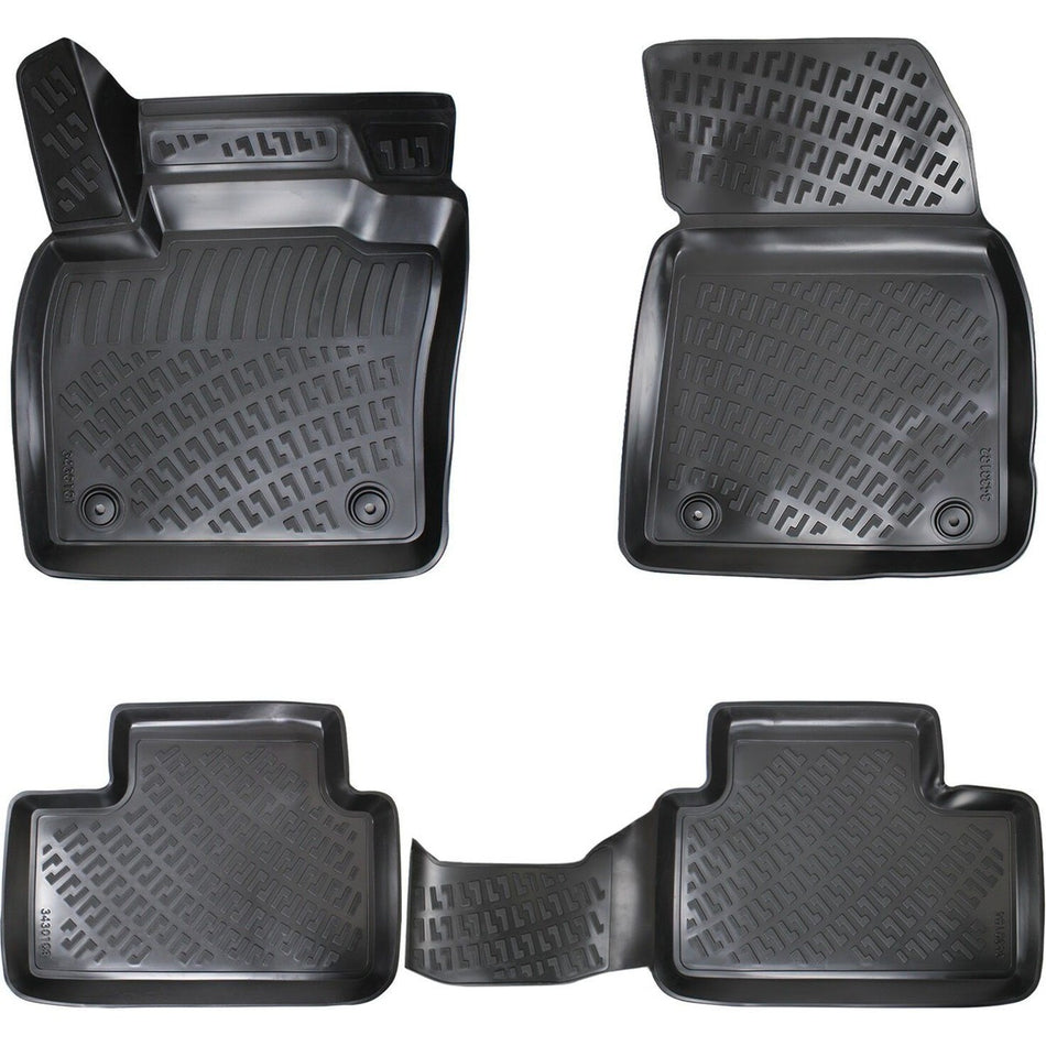 Volvo XC40 2018 Sonrası | Recharge/elektrikli 3D Araca Özel Havuzlu Paspas Bmy