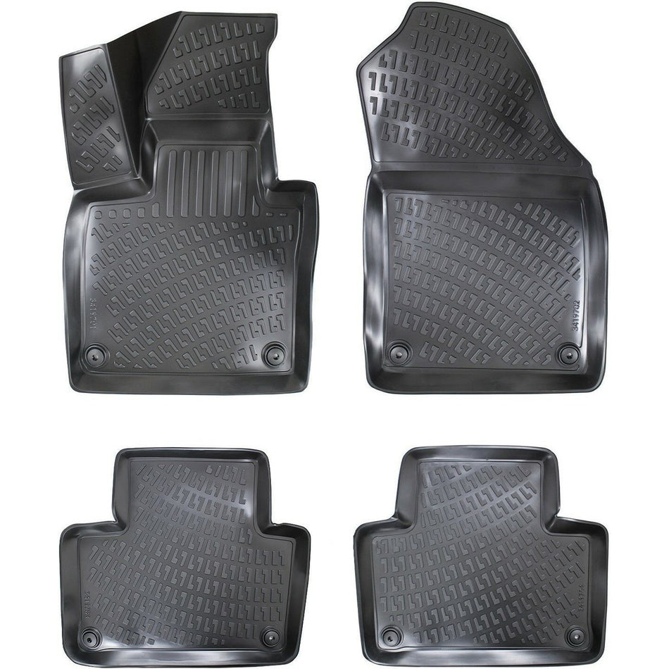 Volvo XC90 2016 Sonrası | Hybrid 3D Araca Özel Havuzlu Paspas Bmy