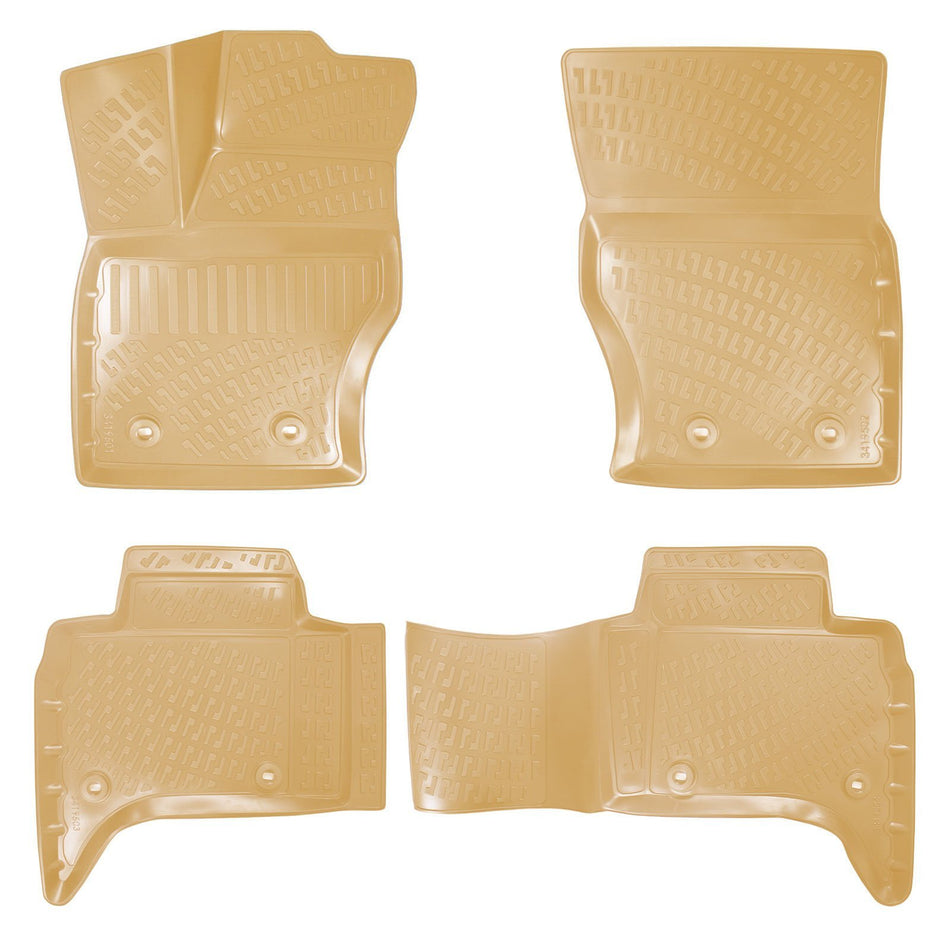 Rizline Land Rover Range Rover Sports 2013-2022 İle Uyumlu 3D Havuzlu Paspas Bej