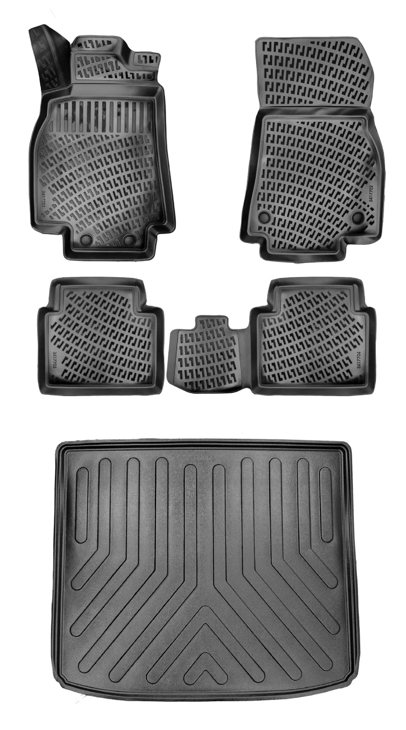 Rizline Mercedes B Serisi W245 Üst Bagaj 2005-2011 3D Araca Özel Paspas ve Bagaj Havuzu Bmy