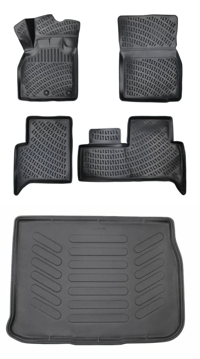 Rizline Renault Scenic 2 2003-2009 3D Araca Özel Paspas ve Bagaj Havuzu Bmy