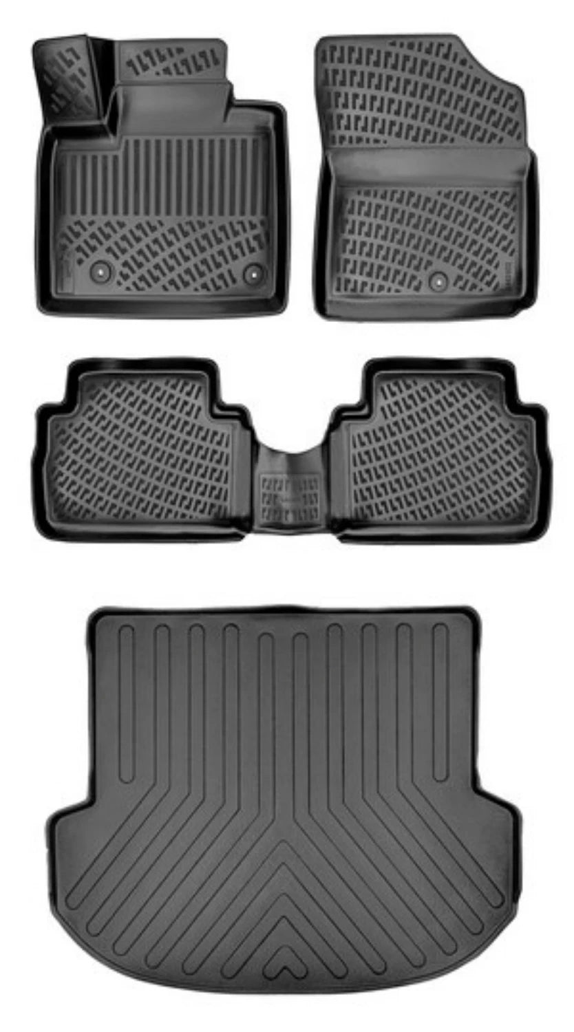 Rizline Hyundai Santafe Usa 2020-2023 3D Araca Özel Paspas ve Bagaj Havuzu Bmy