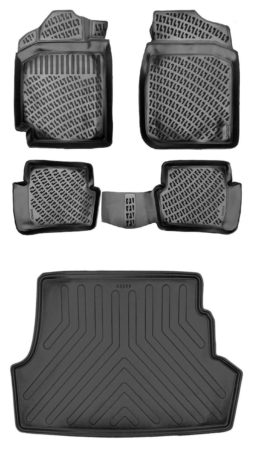 Rizline Toyota Corolla 1991-1998 3D Araca Özel Paspas ve Bagaj Havuzu Bmy