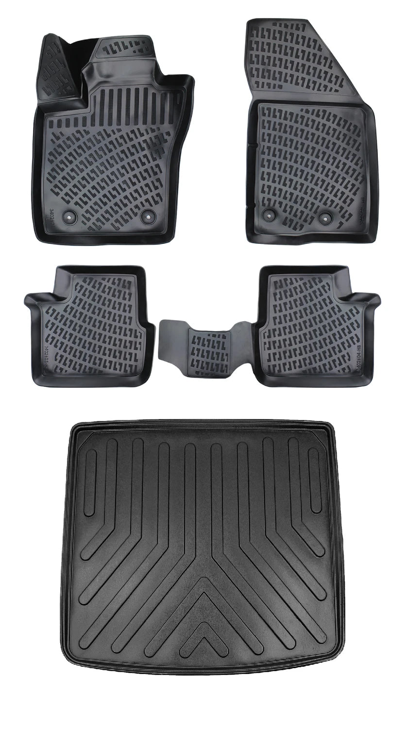 Rizline Fiat Egea Cross Tamir Kitli Bagaj 2020 Sonrası 3D Araca Özel Paspas ve Bagaj Havuzu Bmy