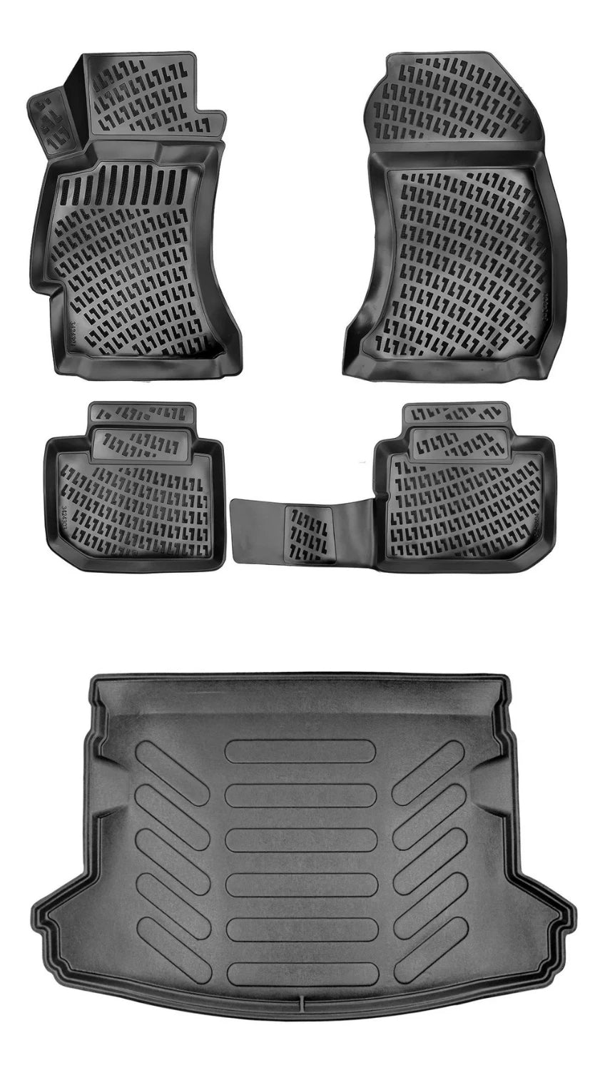 Rizline Subaru Impreza 2008-2012 3D Araca Özel Paspas ve Bagaj Havuzu Bmy