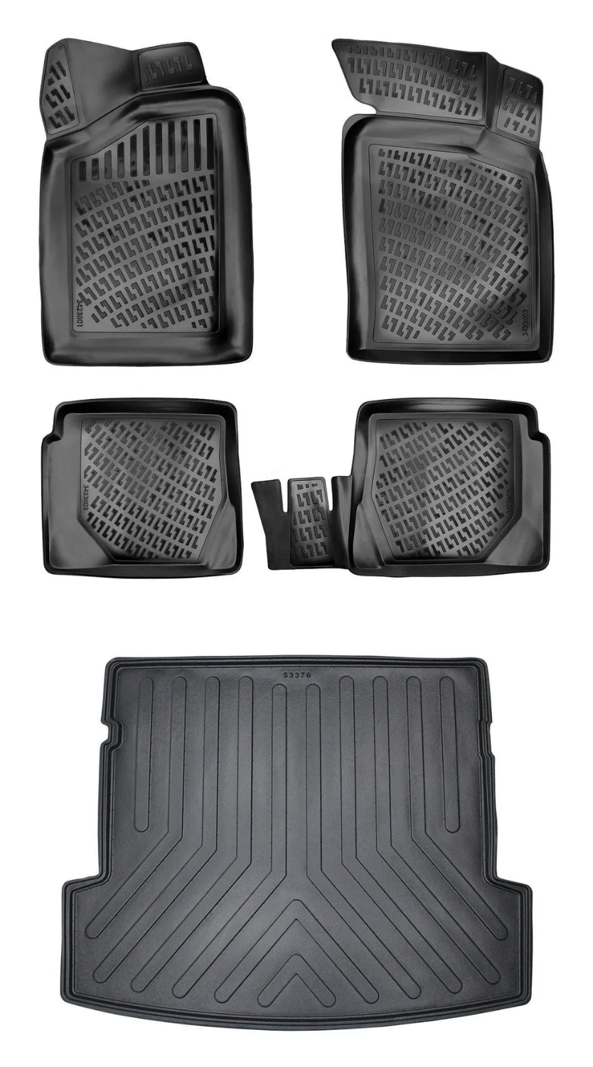 Rizline Renault Megane 1 1995-2002 3D Araca Özel Paspas ve Bagaj Havuzu Bmy