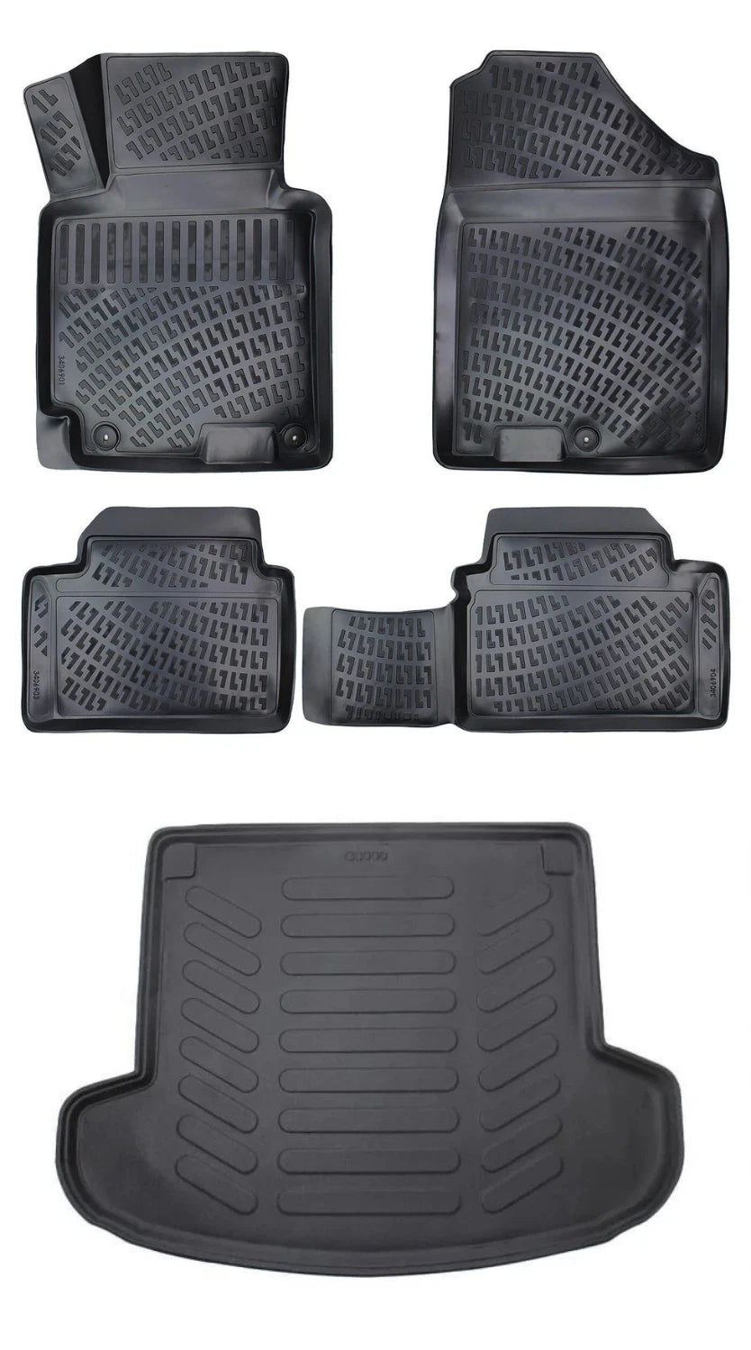 Rizline Hyundai I30 Sw 2012-2016 3D Araca Özel Paspas ve Bagaj Havuzu Bmy