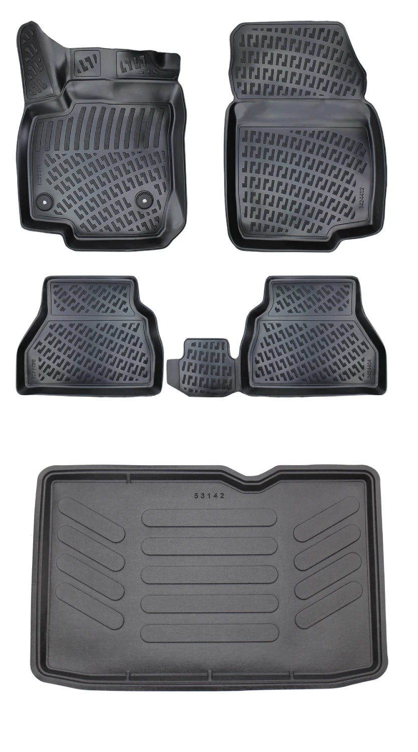 Rizline Ford B-Max Alt Bagaj 2011 Sonrası 3D Araca Özel Paspas ve Bagaj Havuzu Bmy