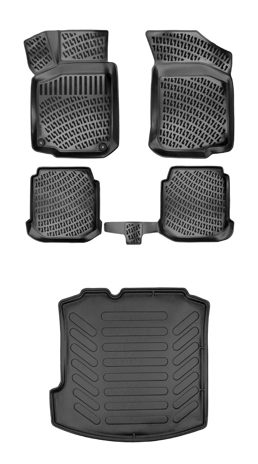 Rizline Volkswagen Bora 1999-2006 3D Araca Özel Paspas ve Bagaj Havuzu Bmy