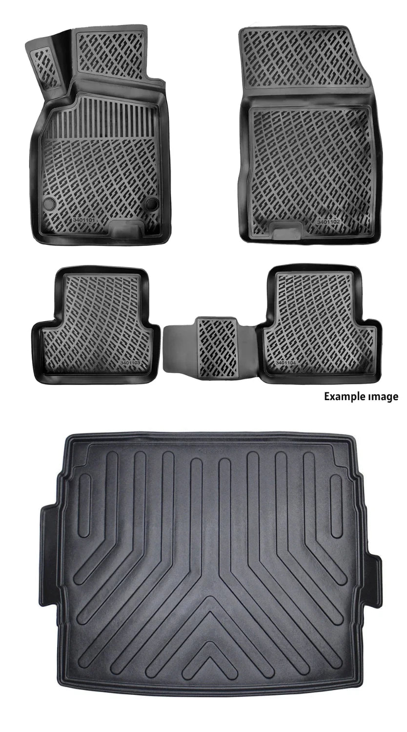 Rizline Peugeot 3008 Gt Line Üst Bagaj 2016-2023 3D Araca Özel Paspas ve Bagaj Havuzu Bmy