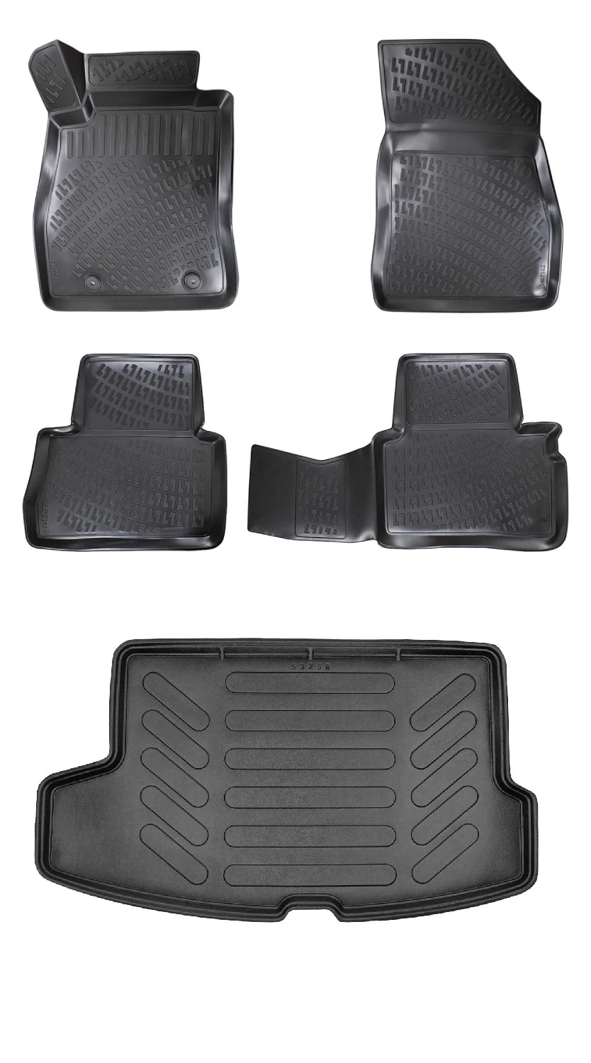 Rizline Nissan Juke Üst Bagaj 2016-2020 3D Araca Özel Paspas ve Bagaj Havuzu Bmy