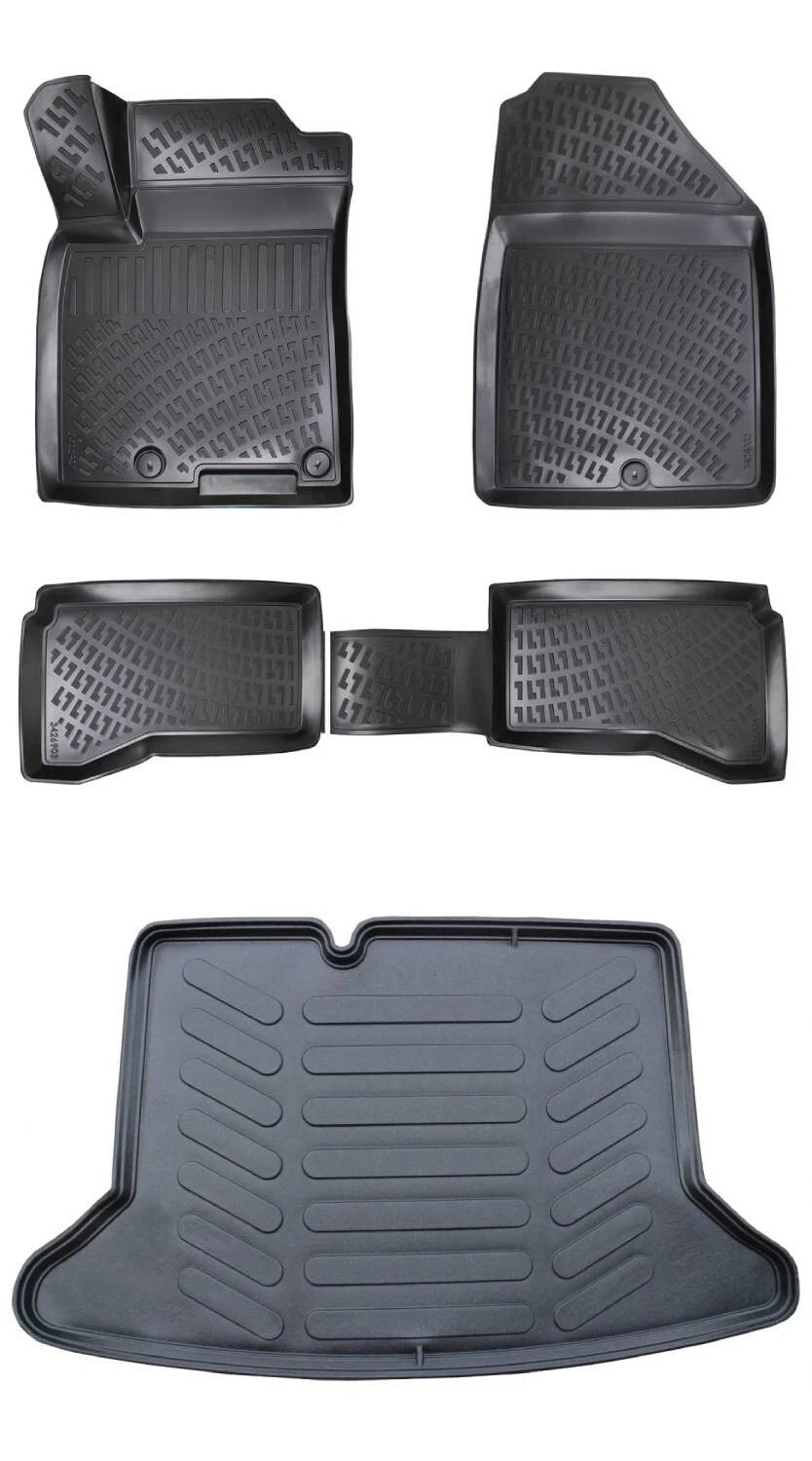 Rizline Kia Niro 2017-2022 3D Araca Özel Paspas ve Bagaj Havuzu Bmy