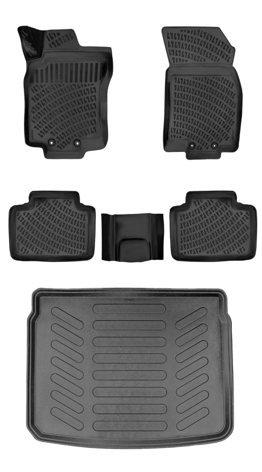 Rizline Nissan Rogue Sport Üst Bagaj 2017-2021 3D Araca Özel Paspas ve Bagaj Havuzu Bmy