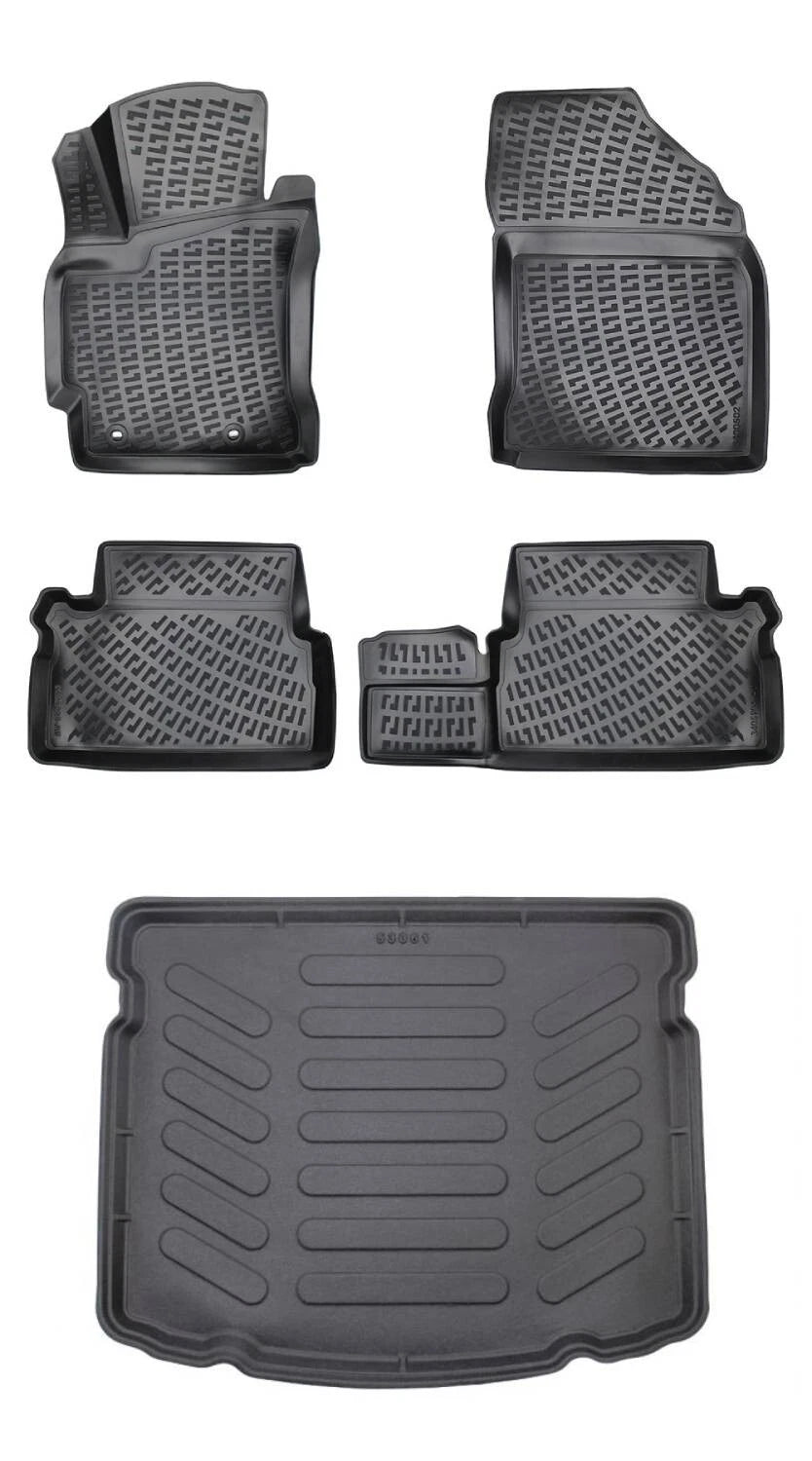 Rizline Toyota Auris 2013 Sonrası 3D Araca Özel Paspas ve Bagaj Havuzu Bmy