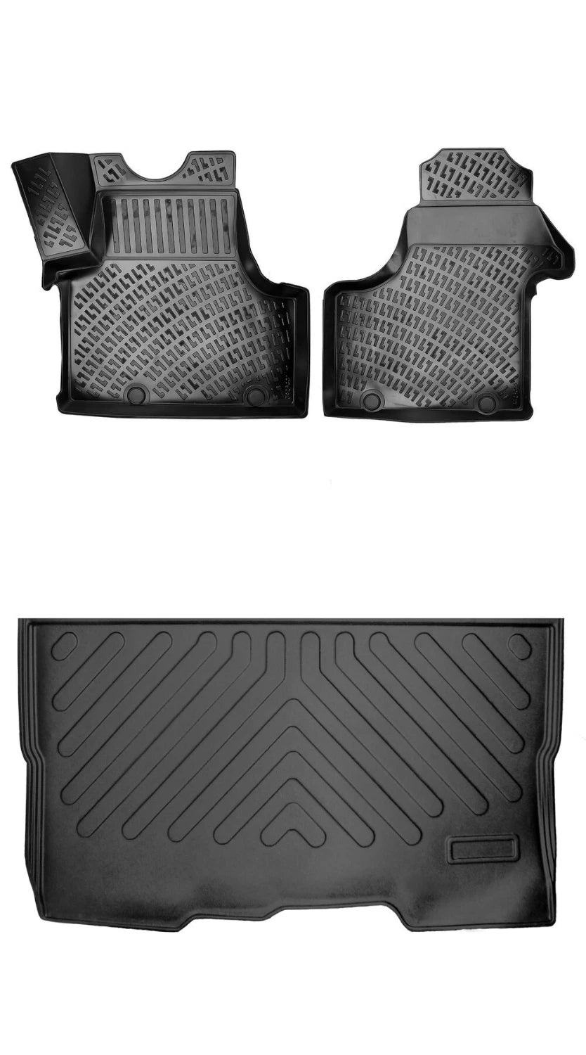 Rizline Opel Vivaro 2014-2019 (Kısa Şasi) 3D Araca Özel Paspas ve Bagaj Havuzu Set Bmy