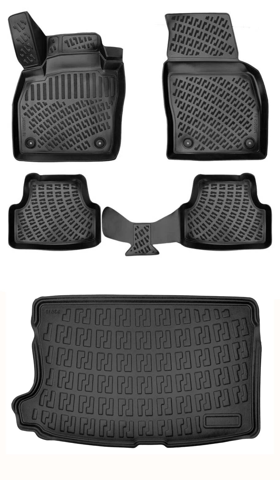 Rizline Volkswagen T-Cross Üst Bagaj 2019 Sonrası 3D Araca Özel Paspas ve Bagaj Havuzu Bmy