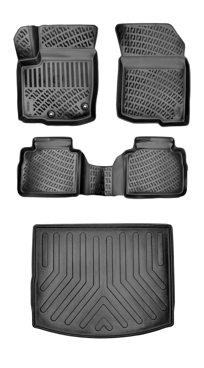 Rizline Suzuki Sx4 S-Cross Üst Bagaj 2013-2020 3D Araca Özel Paspas ve Bagaj Havuzu Bmy