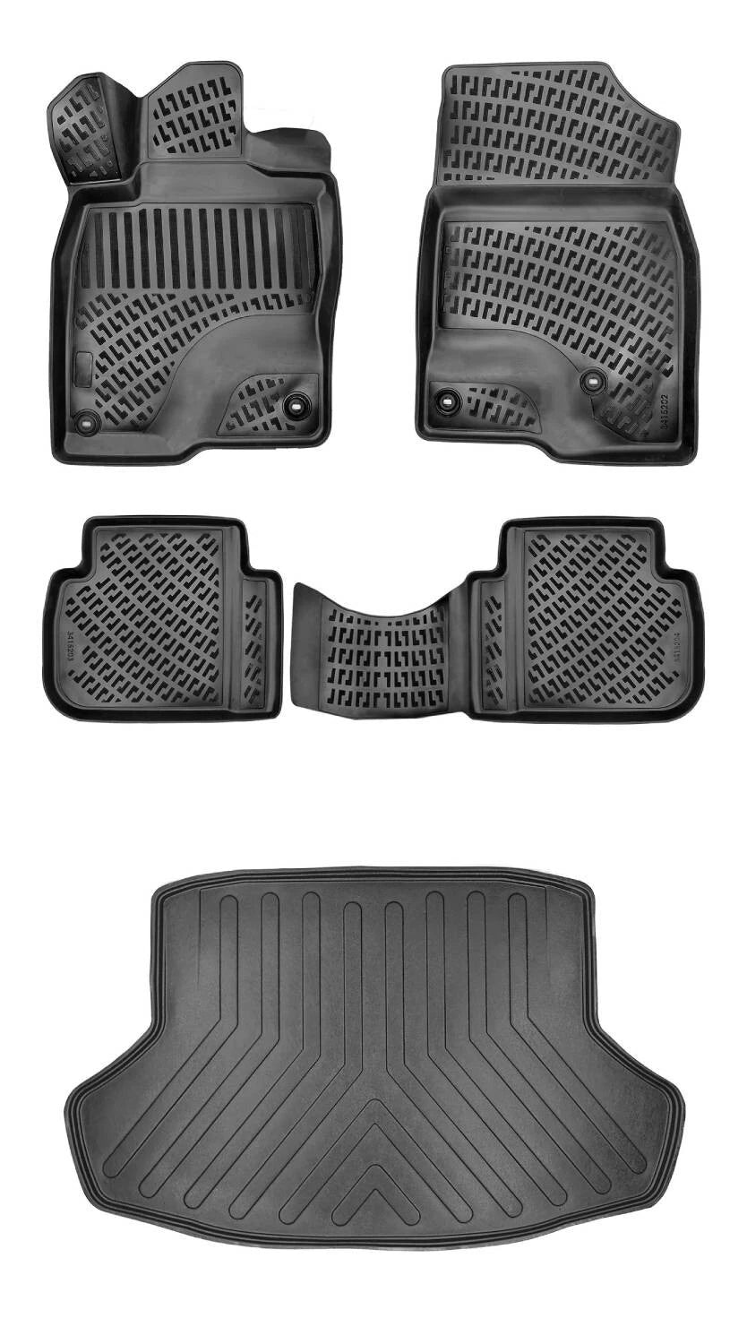 Rizline Honda Civic Sedan 2021 Sonrası 3D Araca Özel Paspas ve Bagaj Havuzu Bmy