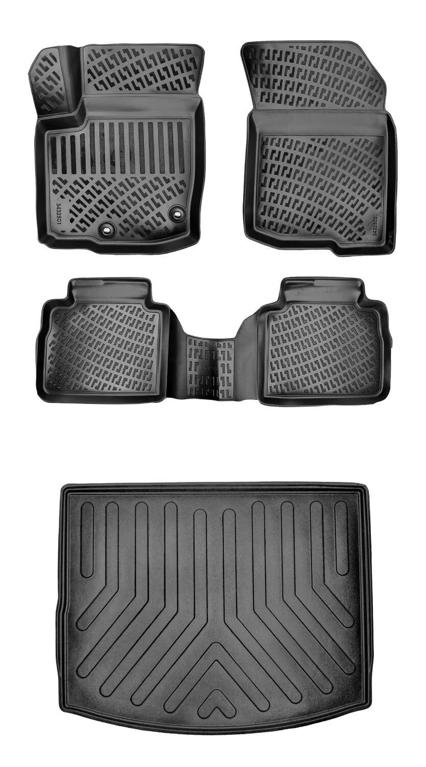 Rizline Suzuki S-Cross Üst Bagaj Havuzu 2022 Sonrası 3D Araca Özel Paspas ve Bagaj Havuzu Bmy