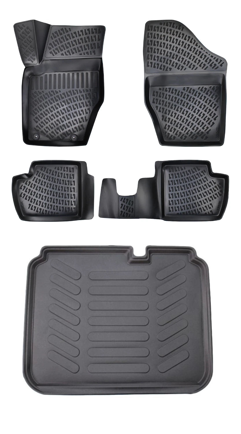 Rizline Citroen C4 2004-2010 3D Araca Özel Paspas ve Bagaj Havuzu Bmy