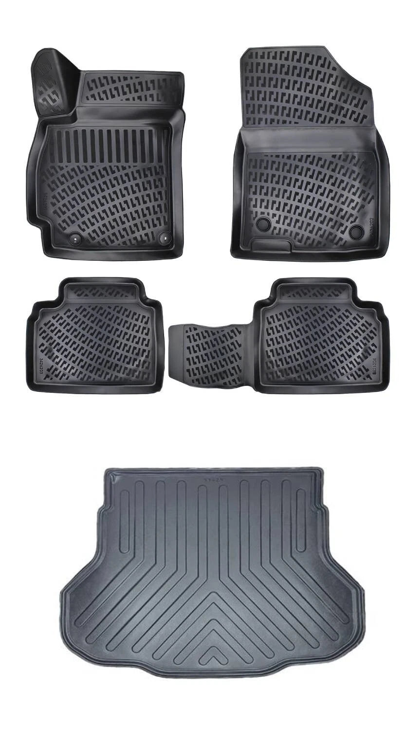 Rizline Hyundai Elantra 2020 Sonrası 3D Araca Özel Paspas ve Bagaj Havuzu Bmy