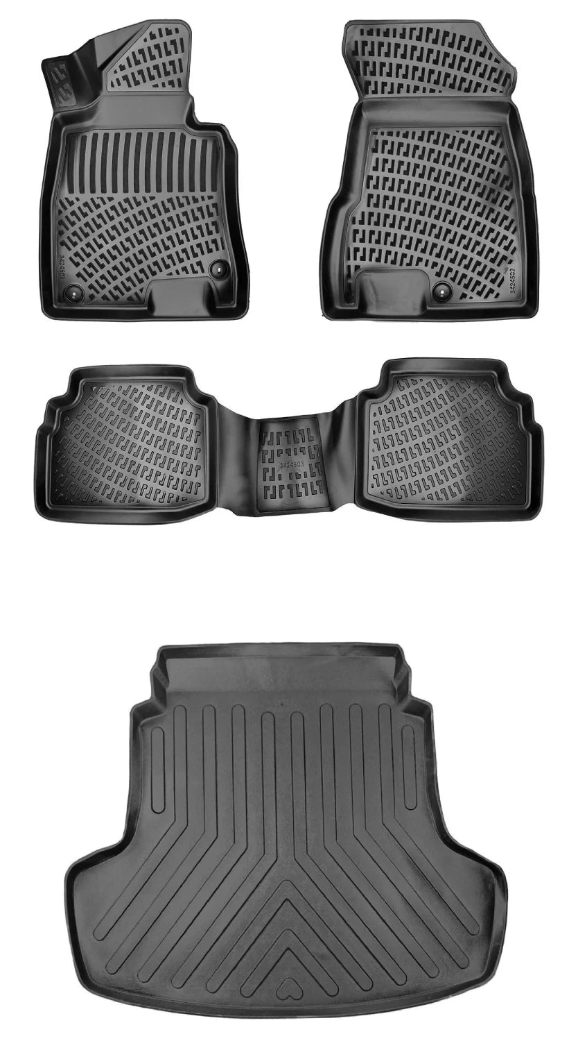 Rizline Kia K5 2020 Sonrası 3D Araca Özel Paspas ve Bagaj Havuzu Bmy