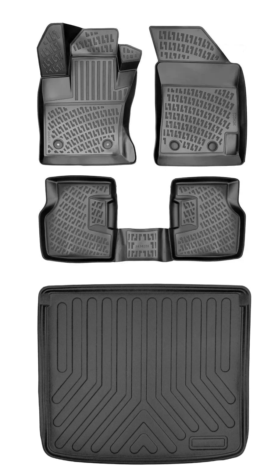 Rizline Alfa Romeo Tonale Üst Bagaj 2022 Sonrası 3D Araca Özel Paspas ve Bagaj Havuzu Bmy