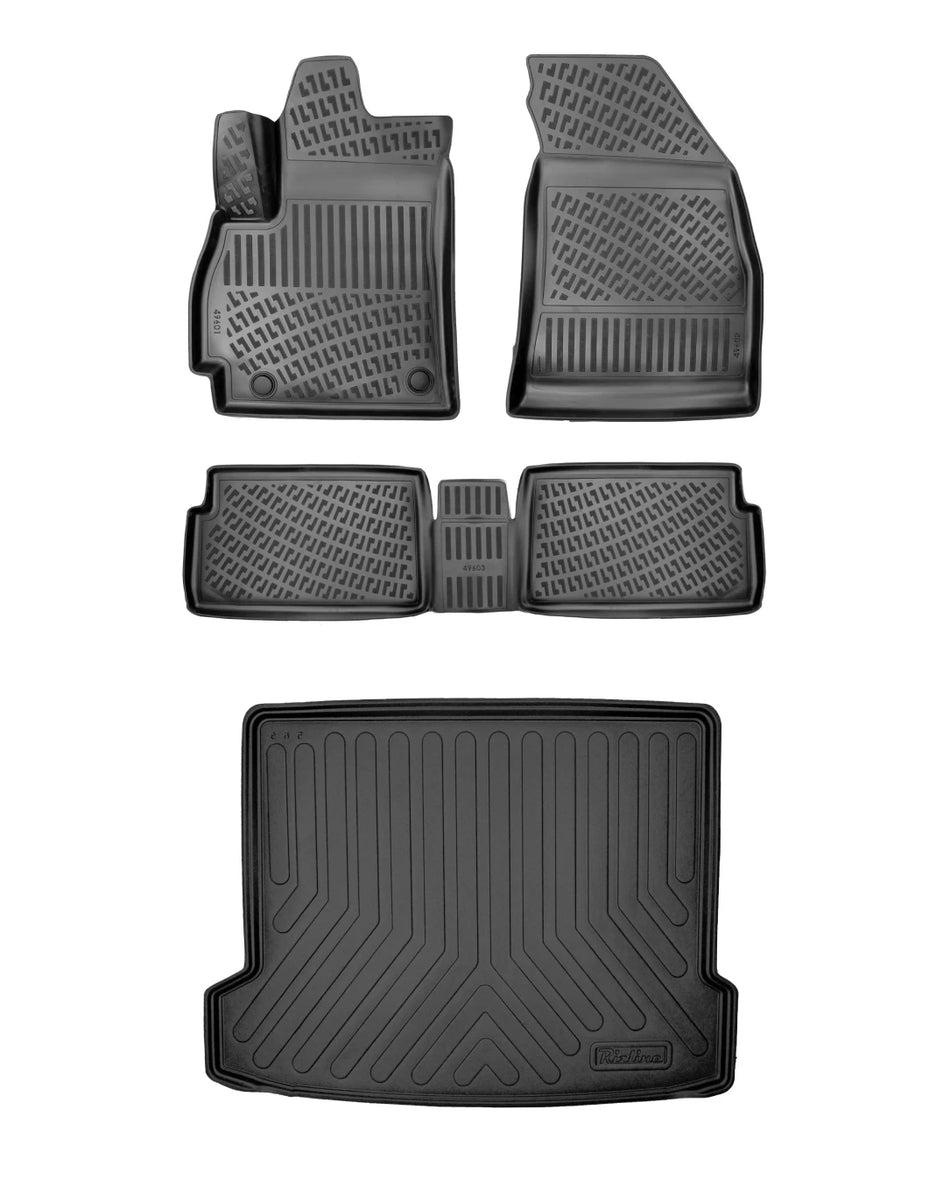 Rizline Chery Fx 2022 Sonrası 3D Araca Özel Paspas ve Bagaj Havuzu Bmy