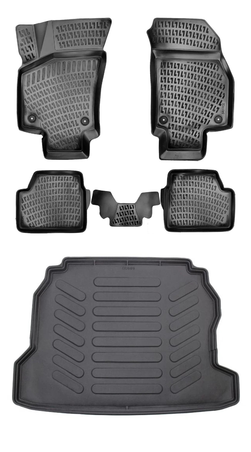 Rizline Opel Astra G Sedan 1998-2004 3D Araca Özel Paspas ve Bagaj Havuzu Bmy