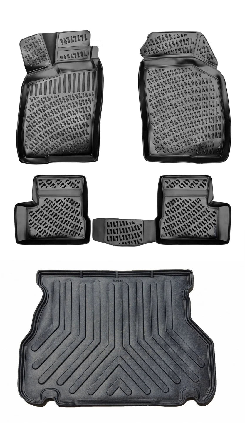 Rizline Opel Astra F Sedan 1991-1998 3D Araca Özel Paspas ve Bagaj Havuzu Bmy