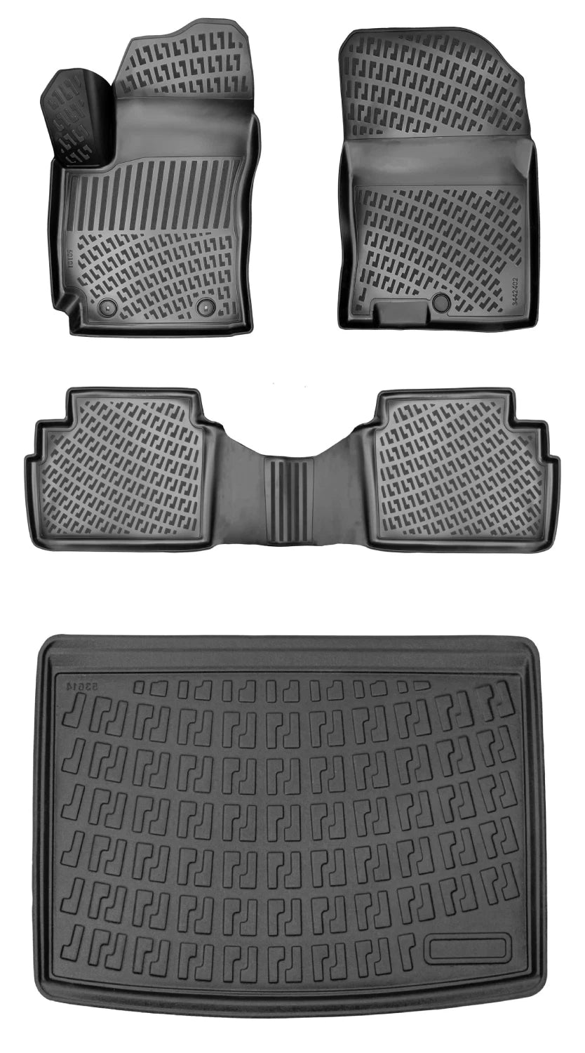 Rizline Hyundai Kona Alt Bagaj 2023 Sonrası 3D Araca Özel Paspas ve Bagaj Havuzu Bmy