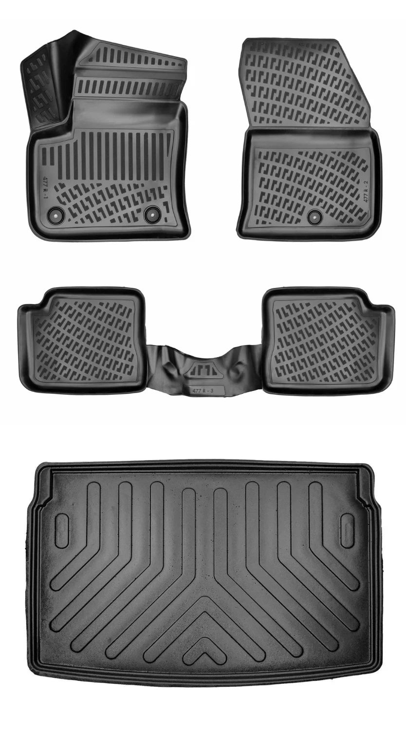 Rizline Opel Mokka Alt Bagaj Elektrikli 2021 Sonrası 3D Araca Özel Paspas ve Bagaj Havuzu Bmy