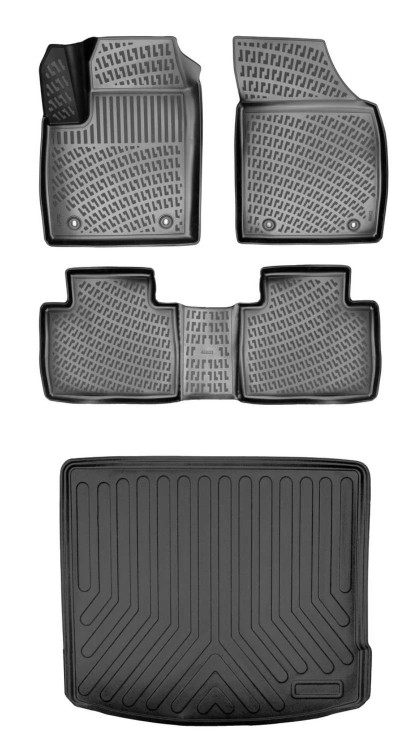 Rizline Mg Hs Benzin 2018 Sonrası 3D Araca Özel Paspas ve Bagaj Havuzu Bmy