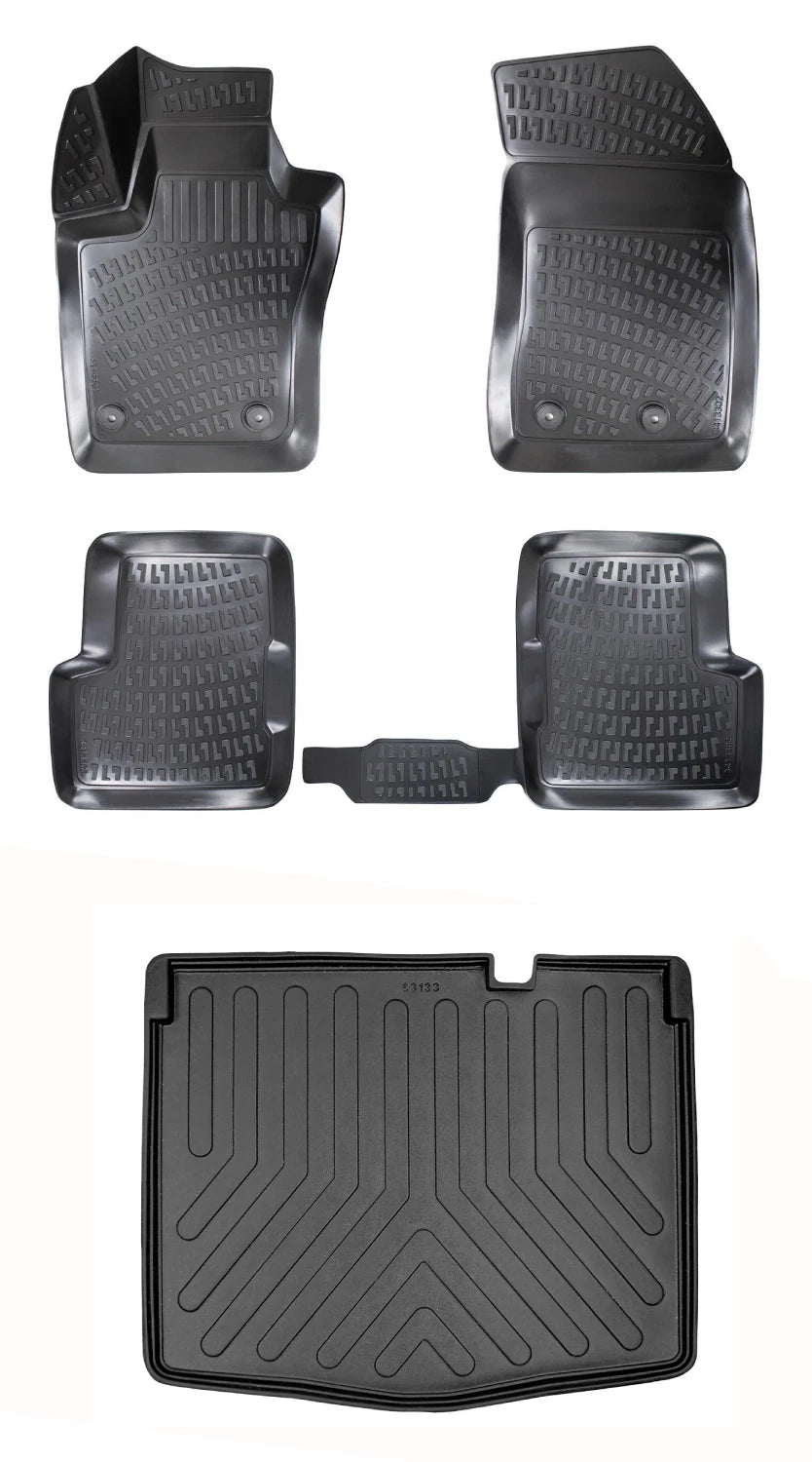 Rizline Jeep Renegade Alt Bagaj 2015 Sonrası 3D Araca Özel Paspas ve Bagaj Havuzu Bmy