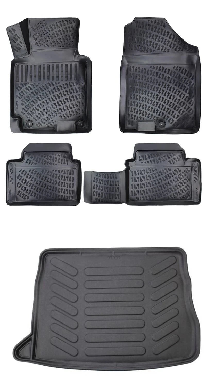 Rizline Kia Ceed Hb Alt 2012-2017 3D Araca Özel Paspas ve Bagaj Havuzu Bmy