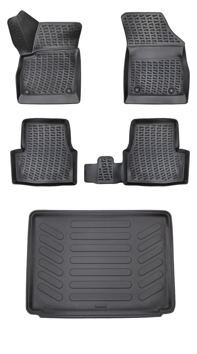 Rizline Opel Astra K Hb 2015-2020 3D Araca Özel Paspas ve Bagaj Havuzu Bmy