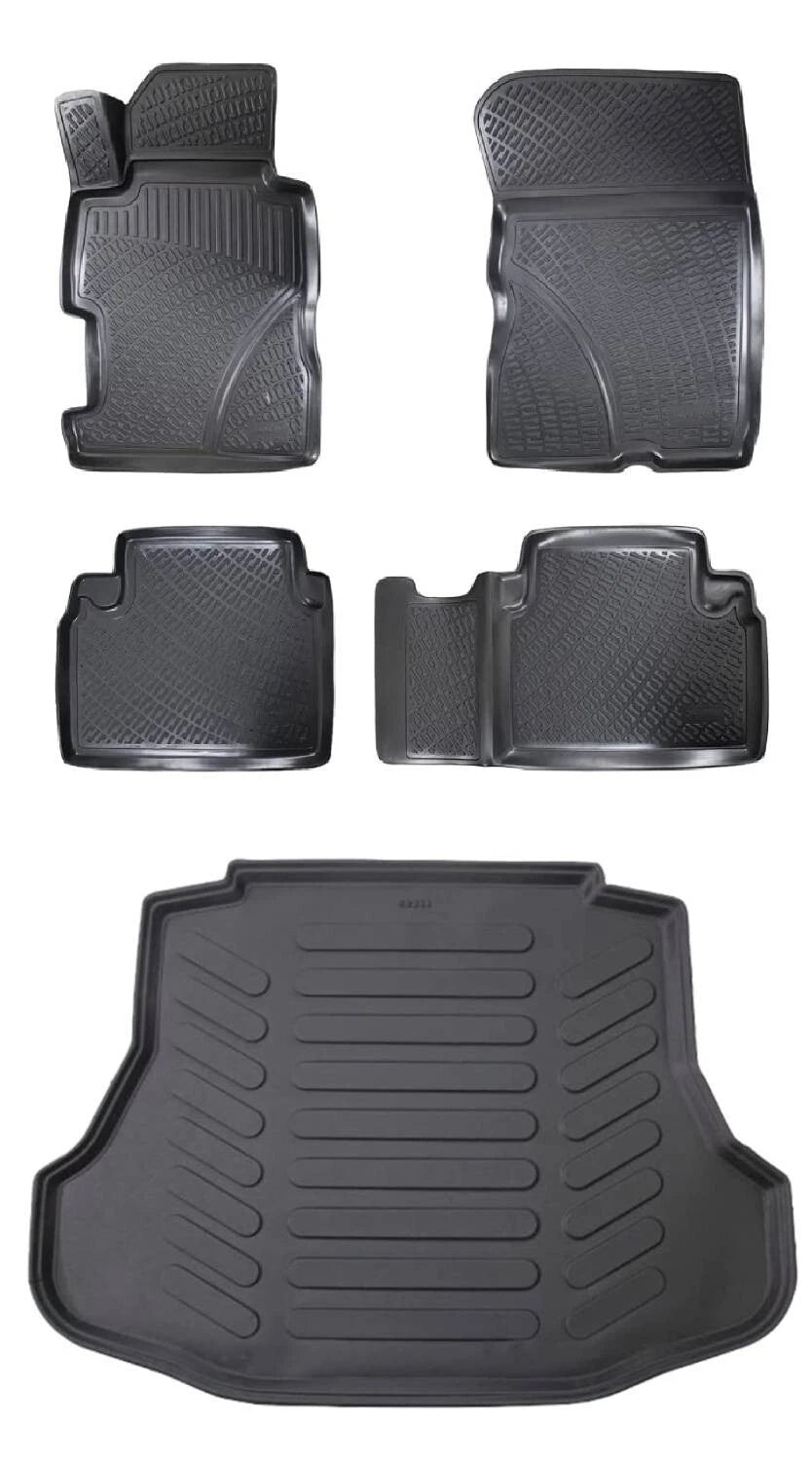 Rizline Honda Civic Sedan 2006 - 2012 3D Araca Özel Paspas ve Bagaj Havuzu Bmy