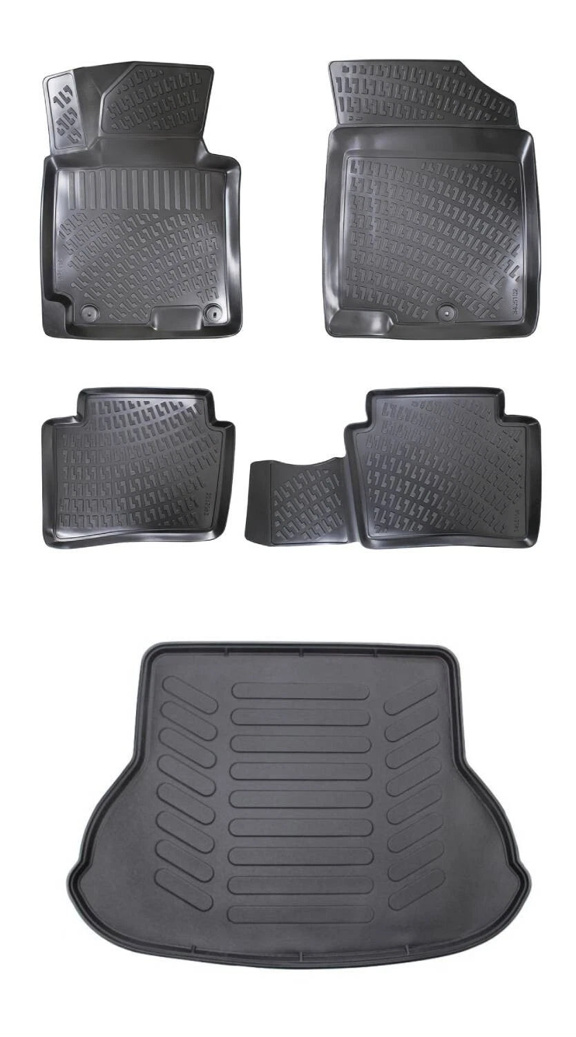 Rizline Hyundai Elantra 2010-2015 3D Araca Özel Paspas ve Bagaj Havuzu Bmy