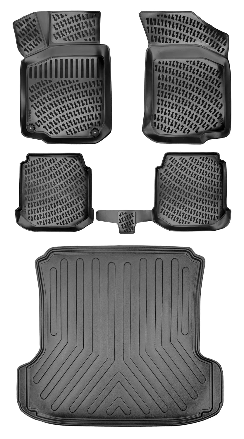 Rizline Seat Toledo Sedan 1998-2004 3D Araca Özel Paspas ve Bagaj Havuzu Bmy