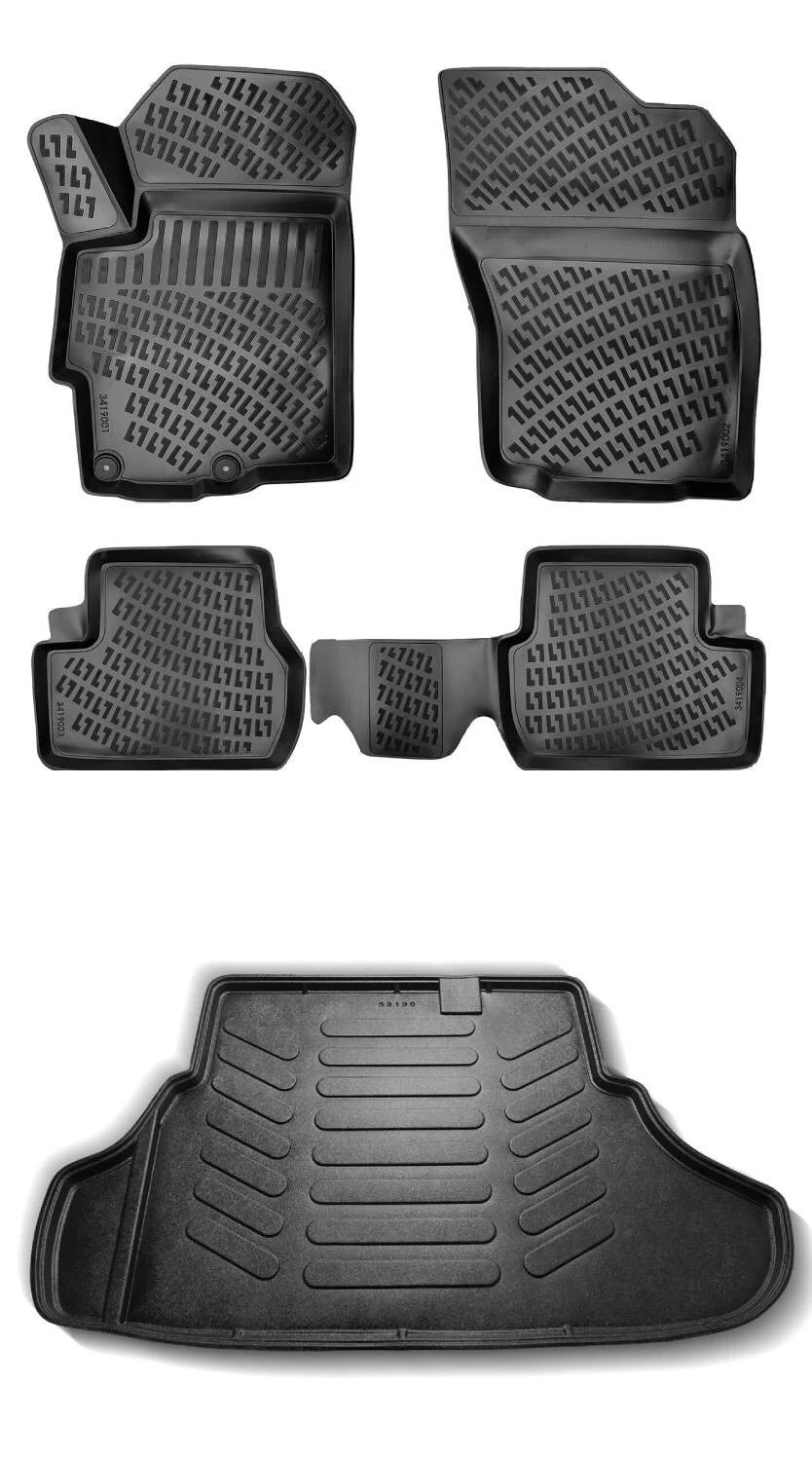 Rizline Mitsubishi Lancer 2008 Sonrası 3D Araca Özel Paspas ve Bagaj Havuzu Bmy