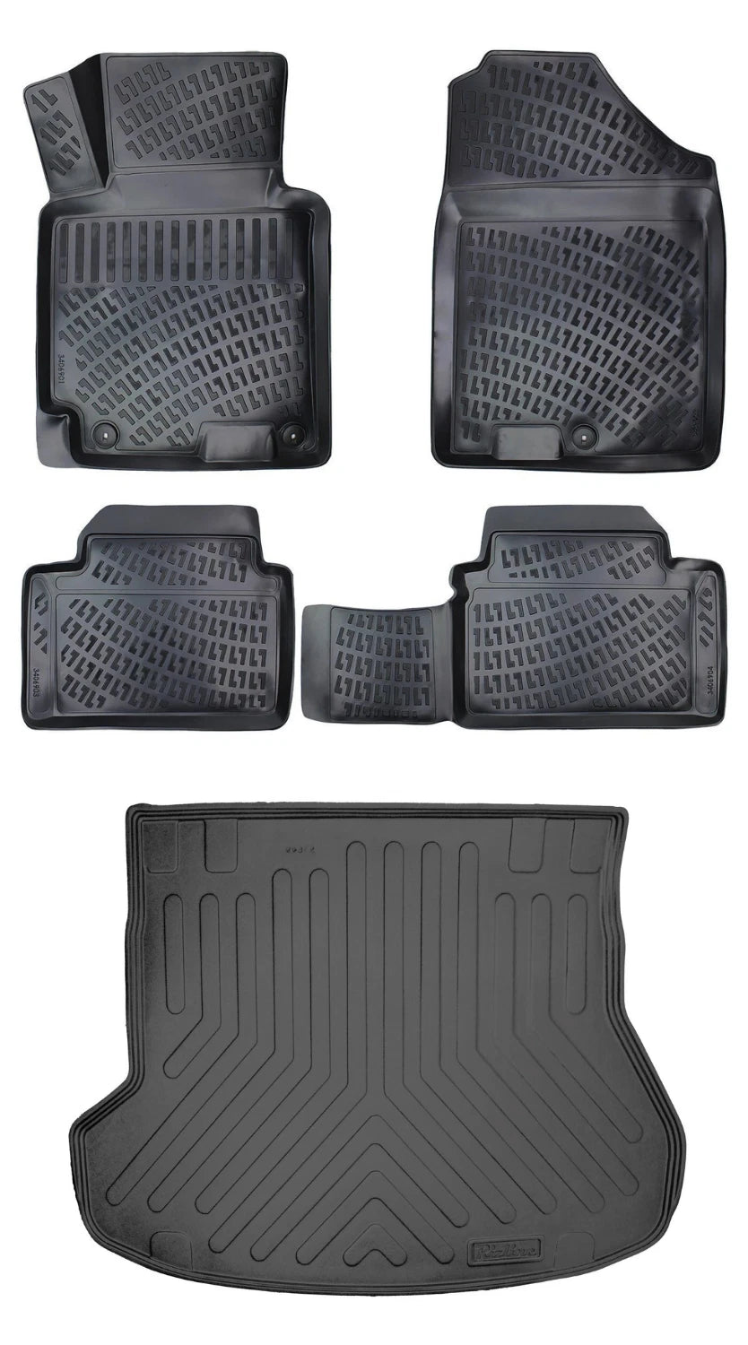 Rizline Kia Ceed Sw 2012-2017 3D Araca Özel Paspas ve Bagaj Havuzu Bmy