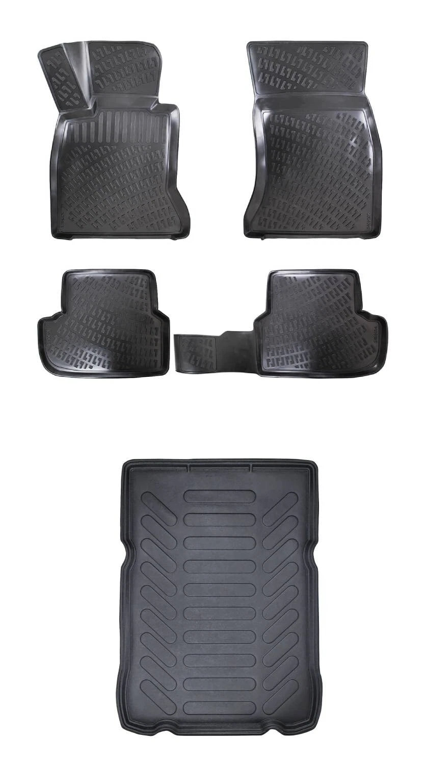 Rizline Bmw 5 Serisi G30 2016-2023 3D Araca Özel Paspas ve Bagaj Havuzu Bmy