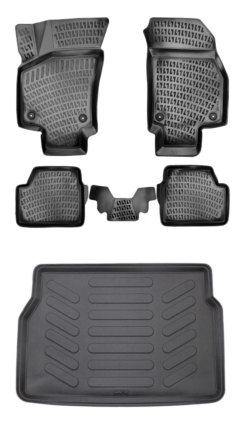 Rizline Opel Astra H Hb 2004-2013 3D Araca Özel Paspas ve Bagaj Havuzu Bmy